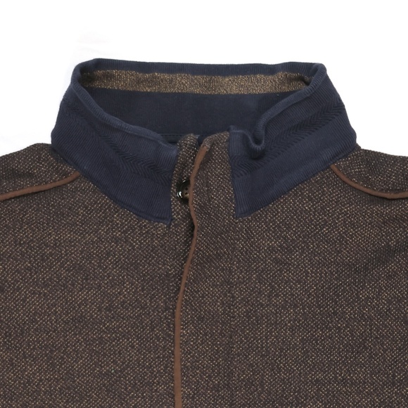 Anthony of London Brown/Navy Pullover - Men's X-Large - Picture 3 of 5